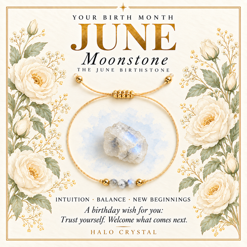 Birthstone Wish Bracelet — Choose Your Month
