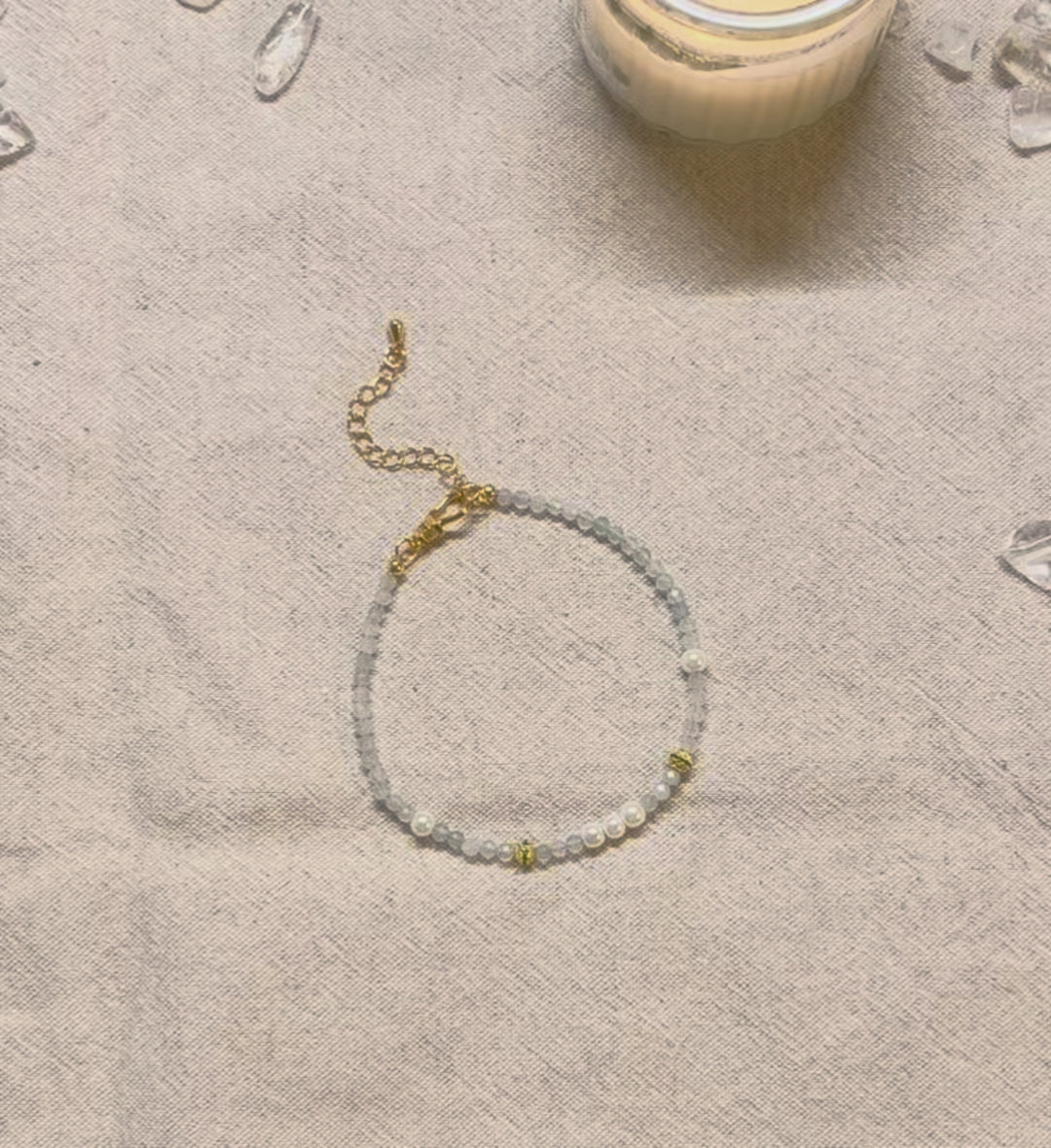 Moon Bracelet —  Stillness · Clarity